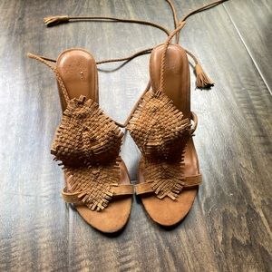 Joie lace up sandals